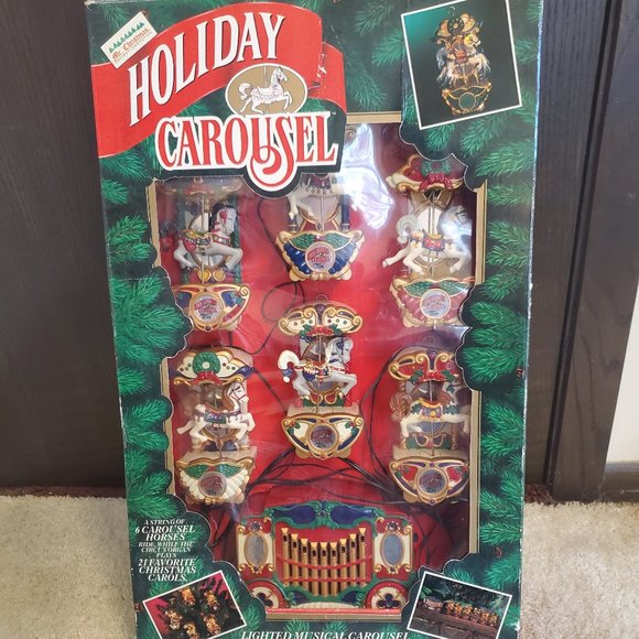 Mr. Christmas Other - EUC Mr. Christmas Holiday Carousel Musical